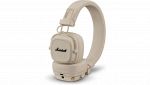 Cuffie Marshall Major V wireless colore crema