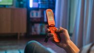 Un flip phone vintage