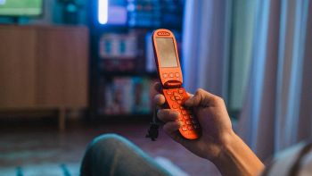 Un flip phone vintage