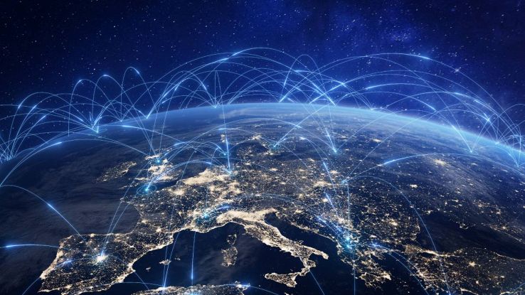 Una rappresentazione di Internet