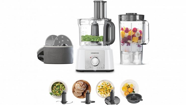Kenwood MultiPro Express robot da cucina bianco con accessori