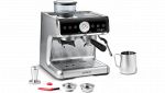 Macchina da caffè Polti Coffea G50S argento con macinacaffè integrato