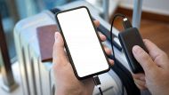 Una power bank in viaggio
