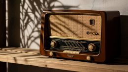 Una radio vintage
