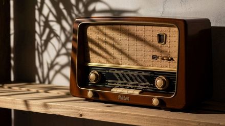 Una radio vintage