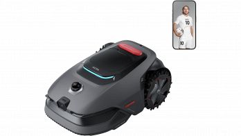 Robot tagliaerba MOVA LiDAX Ultra 1600 nero e arancione
