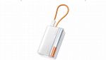 sharge 45W Schnelllade Powerbank compatta da 10000mAh con cavo USB-C integrato
