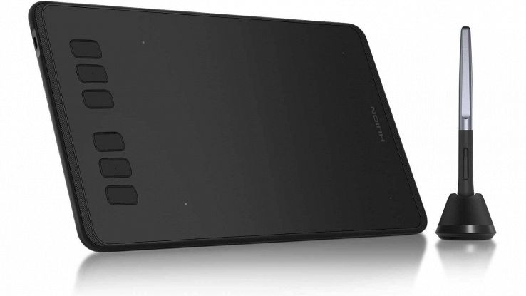 Tavoletta grafica Huion Inspiroy H640P con penna