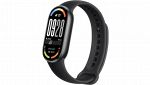Xiaomi Smart Band 10 nera con display AMOLED acceso