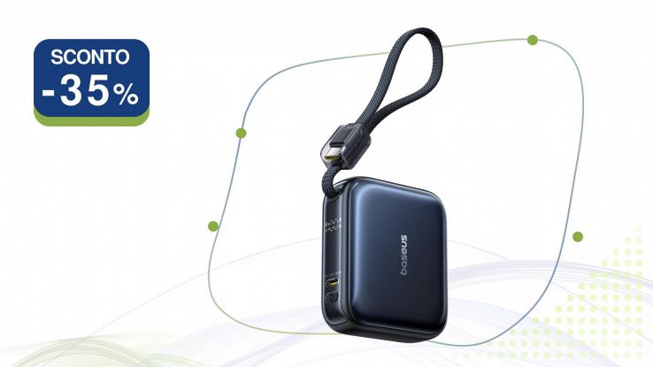 Baseus AC22 Mini Powerbank 10000mAh nero