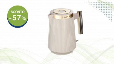 Bollitore elettrico Russell Hobbs Brontë Stone plissé pietra