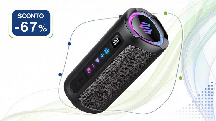 Cassa Bluetooth aowoka 20W nera