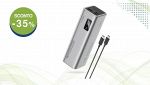 CUKTECH 65W Power Bank nero 20000mAh