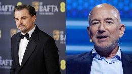 Leonardo DiCaprio e Jeff Bezos