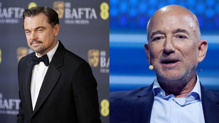 Leonardo DiCaprio e Jeff Bezos