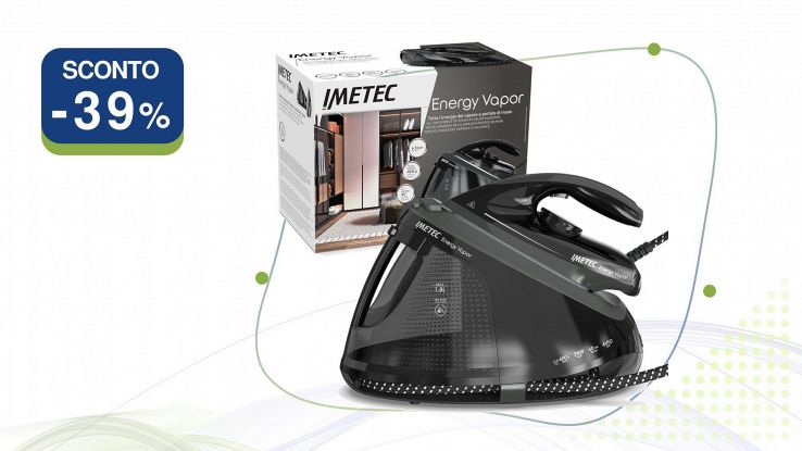 Ferro da stiro con caldaia Imetec Energy Vapor