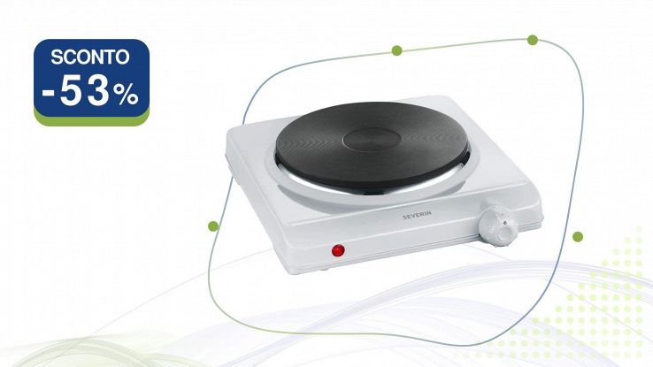 Fornello elettrico Severin DK 1091 bianco