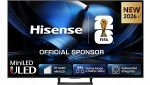 Hisense Smart TV MiniLED 55 pollici 4K 55U7SE