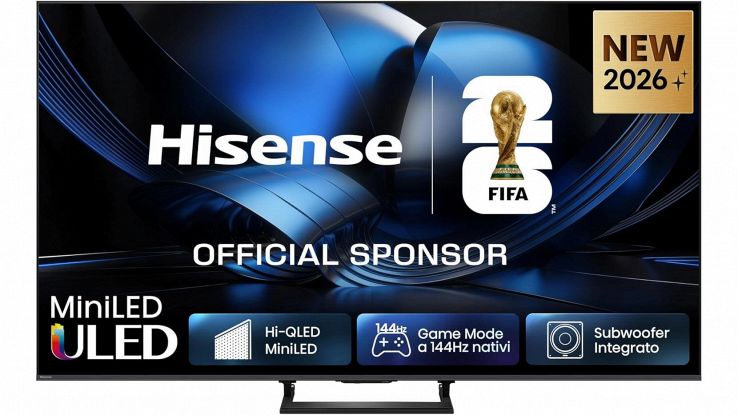 Hisense Smart TV MiniLED 55 pollici 4K 55U7SE