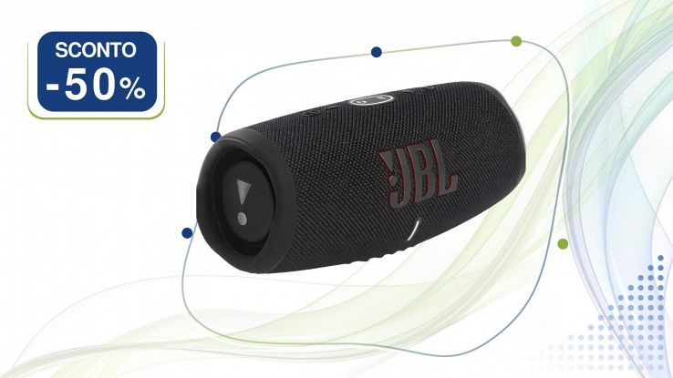 JBL Charge 5 speaker Bluetooth portatile nero