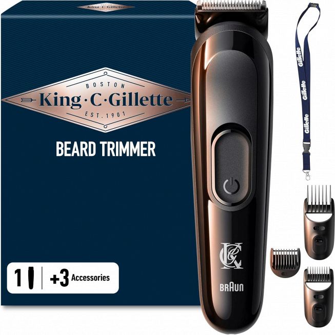 King C. Gillette Kit Regolabarba Uomo