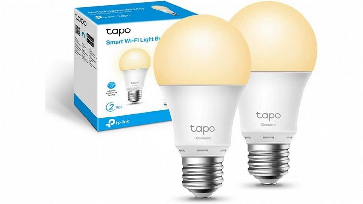 Lampadine smart Wi-Fi Tapo L510E attacco E27 confezione da 2