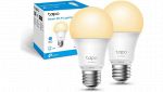Lampadine smart Wi-Fi Tapo L510E attacco E27 confezione da 2