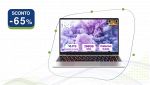 Laptop bvate 14 pollici argento con Windows 11