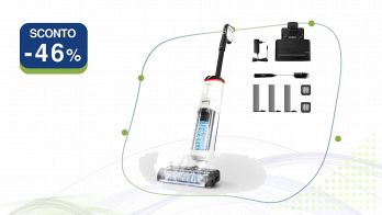 Lavapavimenti Polti Rollysteam WD50C bianco