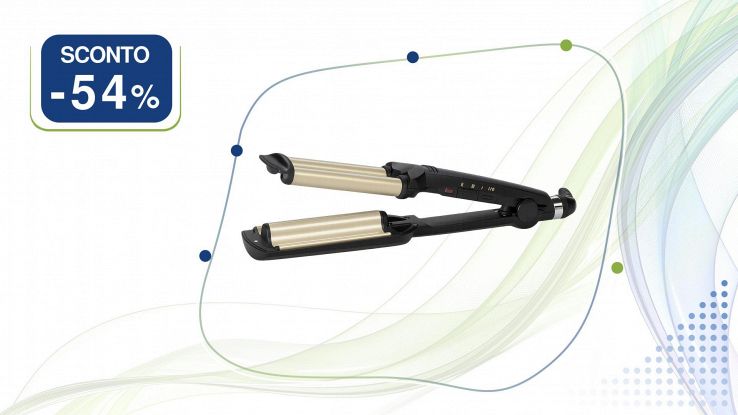 BaByliss Triferro Easy Waves piastra beach waves