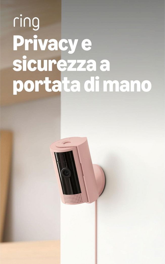 Ring Indoor Camera 2&ordf; generazione bianca