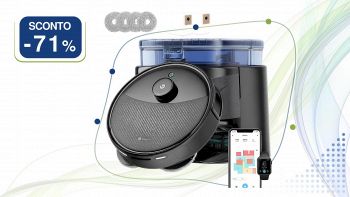 Robot aspirapolvere Lefant M3 Max nero