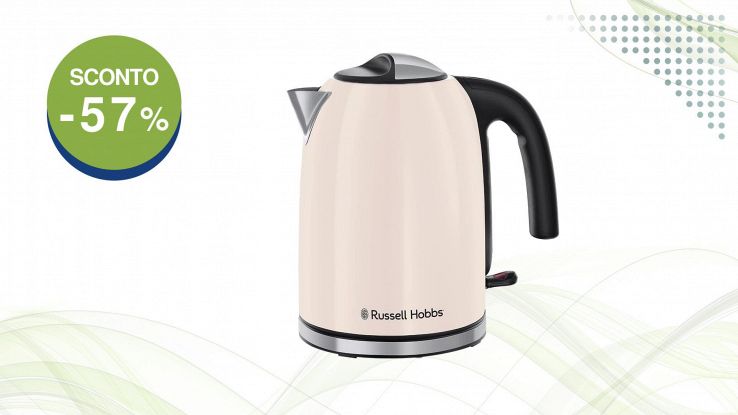 Russell Hobbs Colours Plus Jasmine bollitore elettrico avorio