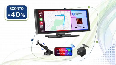 Schermo Avylet Carplay Wireless per auto