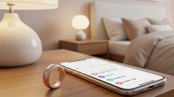 Anello intelligente smartphone e camera da letto