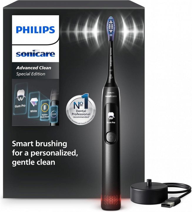 Spazzolino elettrico Philips Sonicare AdvancedClean Limited Edition nero