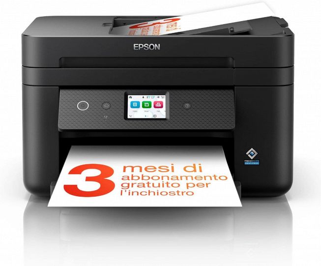 Stampante multifunzione Epson Workforce WF-2960DWF nera