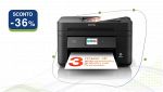 Stampante multifunzione Epson Workforce WF-2960DWF nera