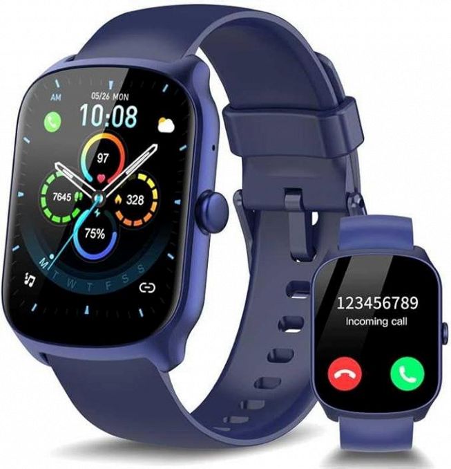STECEi Smartwatch Uomo Donna blu