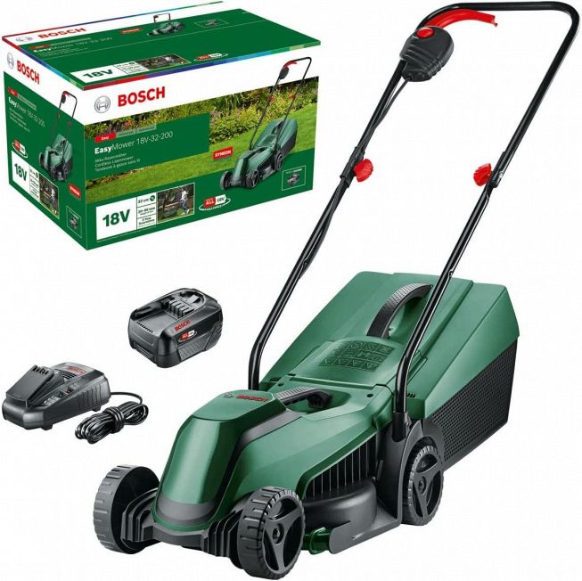 Tagliaerba Bosch EasyMower 18V-32-200 verde