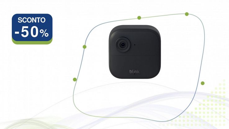 Videocamera Blink Outdoor 4 sistema a 4 telecamere