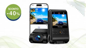 WOLFANG Dash Cam Auto 1440P