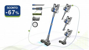 Aspirapolvere senza fili Dzaki per tappeti e pavimenti
