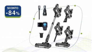 Aspirapolvere senza fili Syntecno