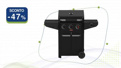 Barbecook barbecue a gas Luca 312 nero