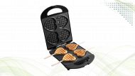 Bestron Waffle Maker piastra waffle a cuore nera