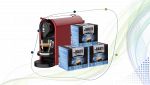 Bialetti Gioia Plus macchina caffè espresso rossa