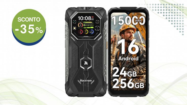 Blackview ROCK 1 rugged smartphone per outdoor