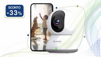 blurams Telecamera Wi-Fi Interno bianca
