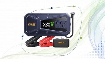 Booster Avviamento Auto NACKEO con compressore
